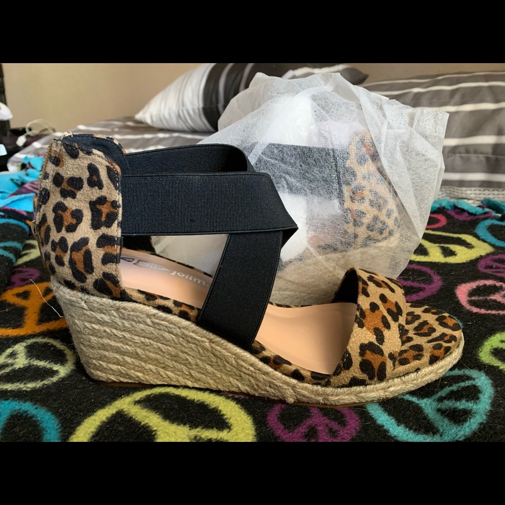 Women’s wedges animal print
